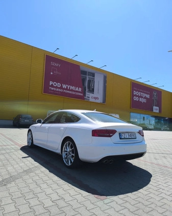 Audi A5 cena 45500 przebieg: 350000, rok produkcji 2010 z Nisko małe 154